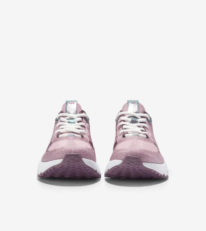 Trainers Women Cole Haan 5ZERGRAND Embrostitch Running Shoes Mauveplum Purpleoptic White Trainers Women Cole Haan 5ZERGRAND Embrostitch Running Shoes Mauveplum Purpleoptic White