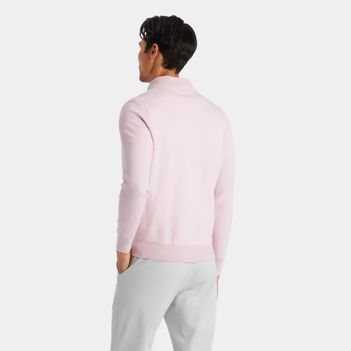 V Neck Merino Wool Quarter Zip Sweater Trifle Men GFORE Tops