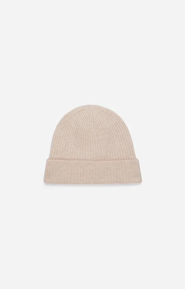 Vanessa Bruno Beanis and Gloves Women Palladia Beanie Ecru