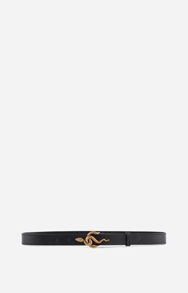 Vanessa Bruno Belts Women 25mm Cleo Belt Noir Vanessa Bruno Belts Women 25mm Cleo Belt Noir