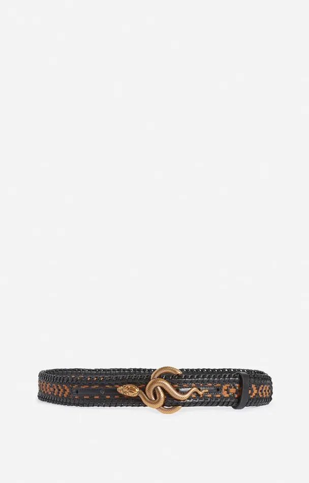 Vanessa Bruno Belts Women 35Mm Cleo Belt Fauvenoir Vanessa Bruno Belts Women 35Mm Cleo Belt Fauvenoir