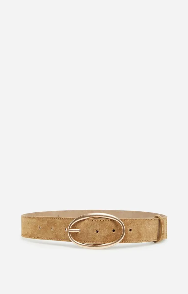 Vanessa Bruno Belts Women 35mm Iris Belt Miel Vanessa Bruno Belts Women 35mm Iris Belt Miel