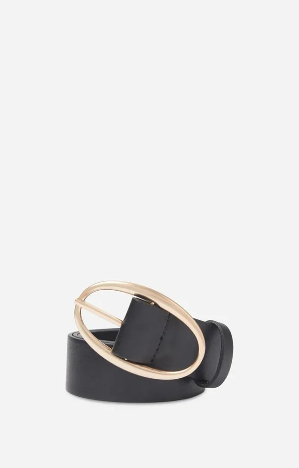 Vanessa Bruno Belts Women 35mm Iris Belt Noir