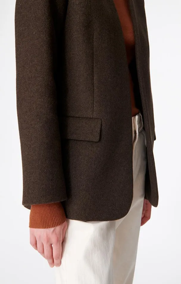 Vanessa Bruno Coats and Jackets Women Acia Jacket Kaki Vanessa Bruno Coats and Jackets Women Acia Jacket Kaki