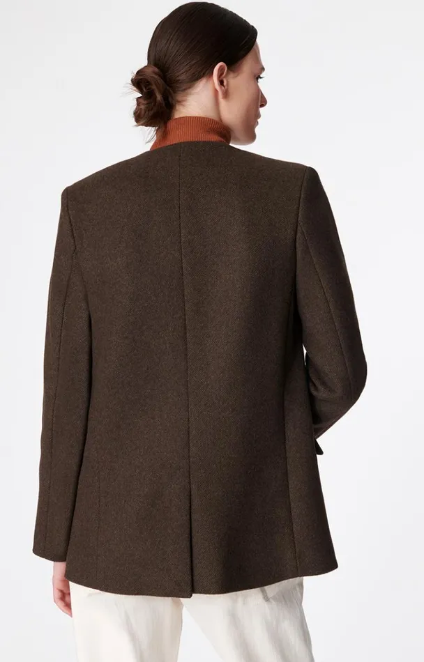 Vanessa Bruno Coats and Jackets Women Acia Jacket Kaki Vanessa Bruno Coats and Jackets Women Acia Jacket Kaki