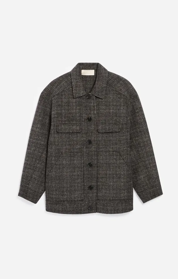 Vanessa Bruno Coats and Jackets Women Ange Jacket Anthracite