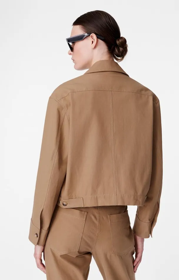 Vanessa Bruno Coats and Jackets Women Barnab Jacket Beige Vanessa Bruno Coats and Jackets Women Barnab Jacket Beige