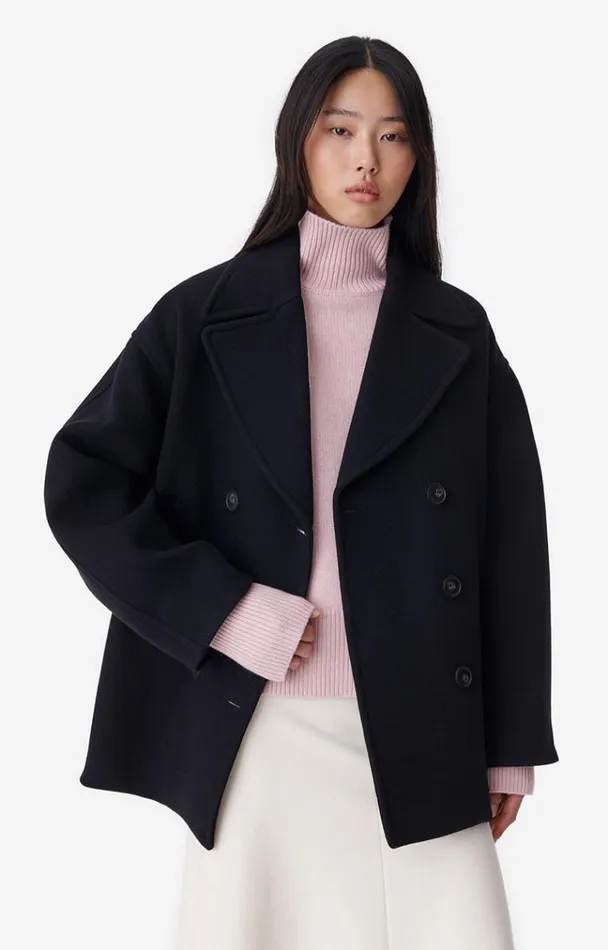 Vanessa Bruno Coats and Jackets Women Berlin Coat Noir