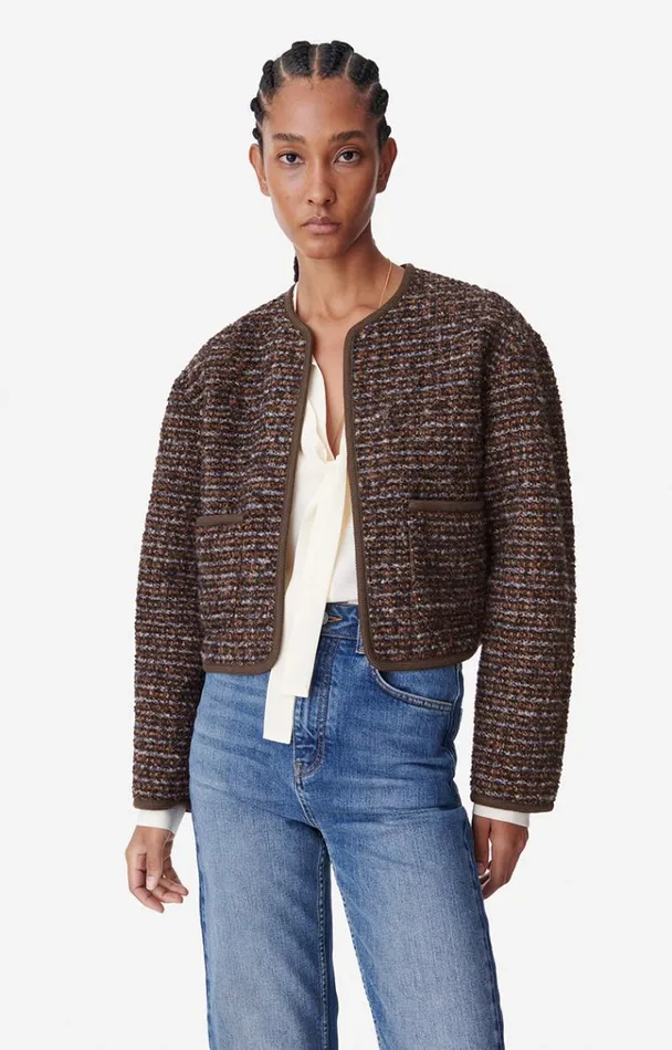 Vanessa Bruno Coats and Jackets Women Bernie Jacket Multicolore