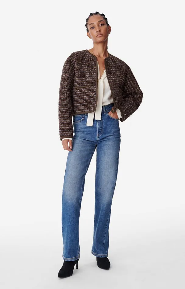 Vanessa Bruno Coats and Jackets Women Bernie Jacket Multicolore Vanessa Bruno Coats and Jackets Women Bernie Jacket Multicolore