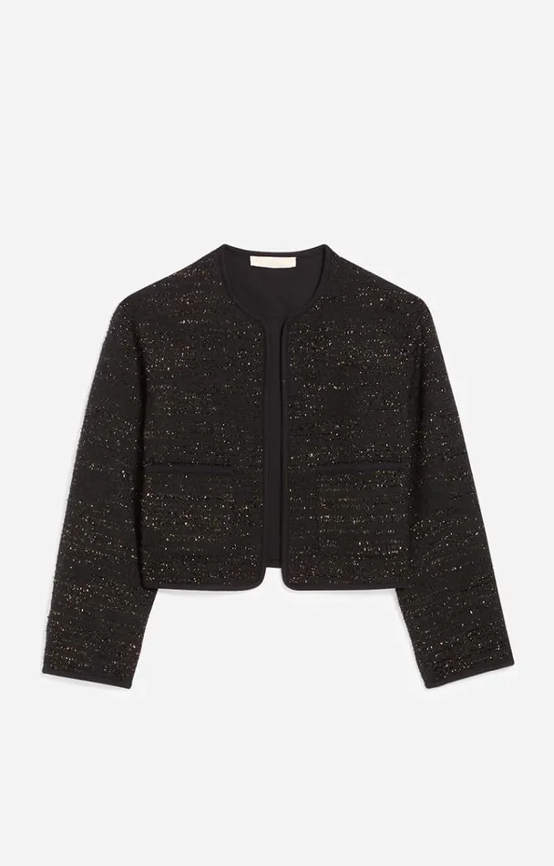 Vanessa Bruno Coats and Jackets Women Bernie Jacket Noir
