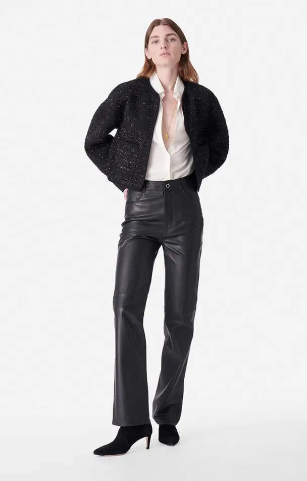 Vanessa Bruno Coats and Jackets Women Bernie Jacket Noir