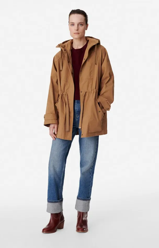 Vanessa Bruno Coats and Jackets Women Bloom Parka Biscuit