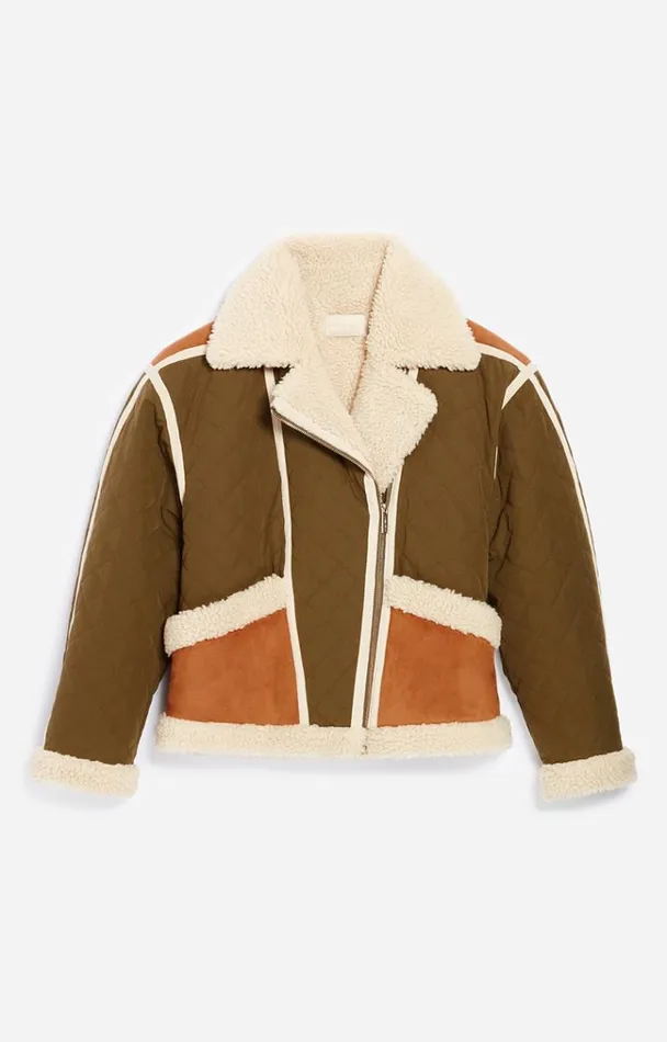 Vanessa Bruno Coats and Jackets Women Boreal Jacket Kaki