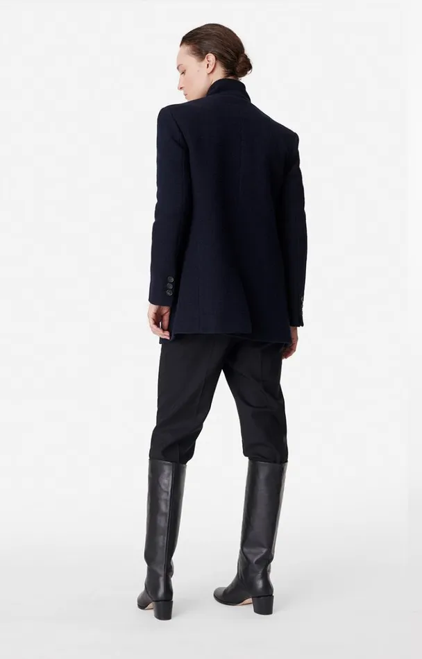 Vanessa Bruno Coats and Jackets Women Jovanka Jacket Bleu Marine Vanessa Bruno Coats and Jackets Women Jovanka Jacket Bleu Marine