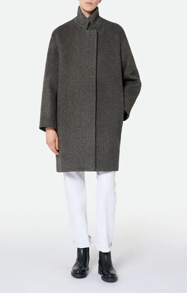 Vanessa Bruno Coats and Jackets Women Maguelone Coat Gris Vanessa Bruno Coats and Jackets Women Maguelone Coat Gris
