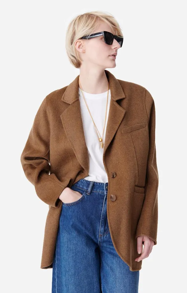 Vanessa Bruno Coats and Jackets Women Marc Jacket Kaki Vanessa Bruno Coats and Jackets Women Marc Jacket Kaki