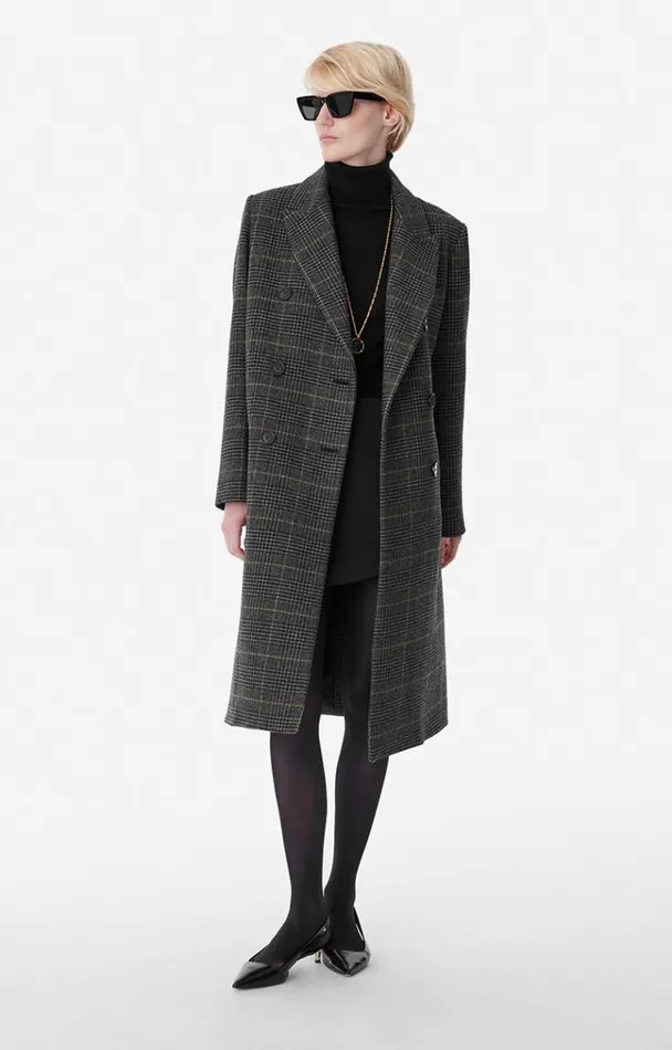 Vanessa Bruno Coats and Jackets Women Preston Coat Anthracite