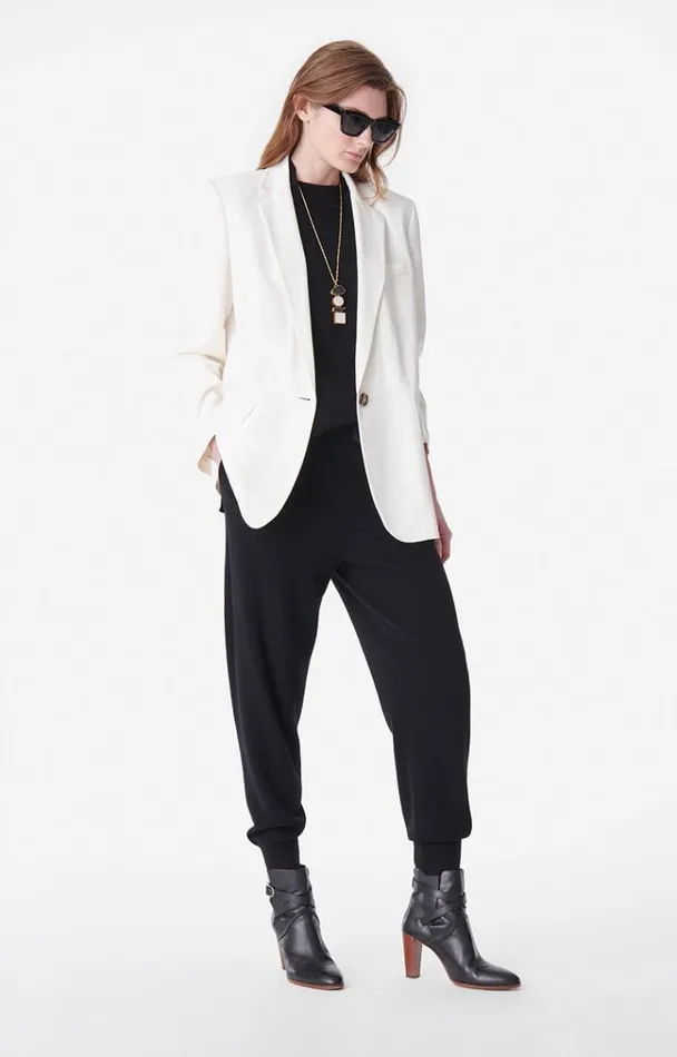 Vanessa Bruno Coats and Jackets Women Tilia Jacket Ecru Vanessa Bruno Coats and Jackets Women Tilia Jacket Ecru