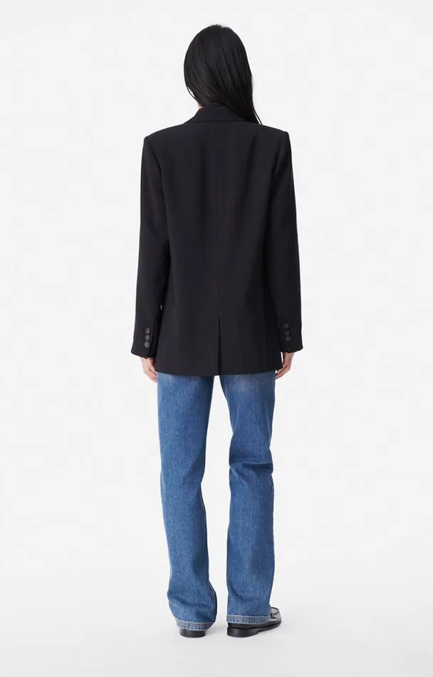 Vanessa Bruno Coats and Jackets Women Tilia Jacket Noir Vanessa Bruno Coats and Jackets Women Tilia Jacket Noir