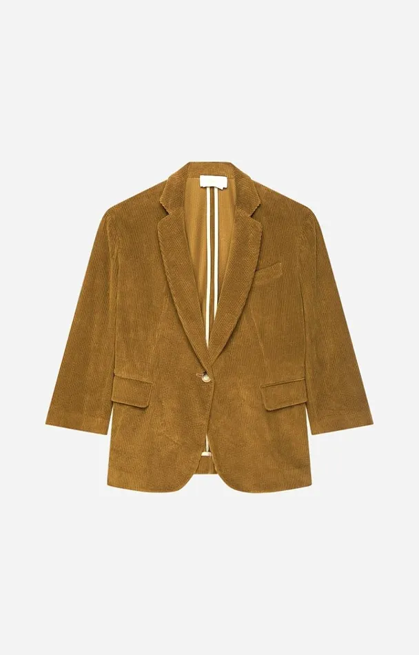 Vanessa Bruno Coats and Jackets Women Virginia Blazer Kaki