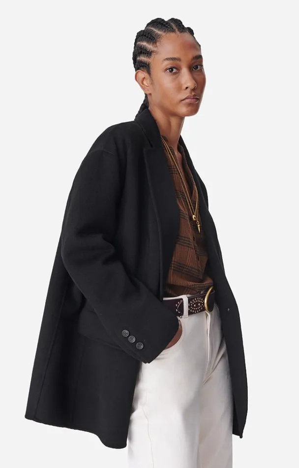 Vanessa Bruno Coats and Jackets Women Virginia Jacket Noir