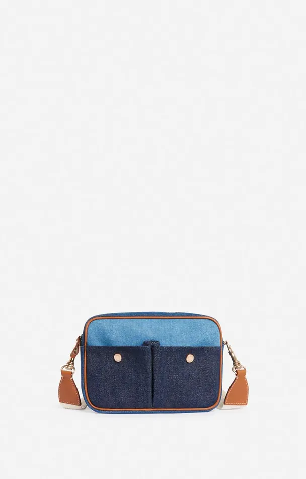 Vanessa Bruno Crossbody Bags Women Camera Bag Bleu Multico