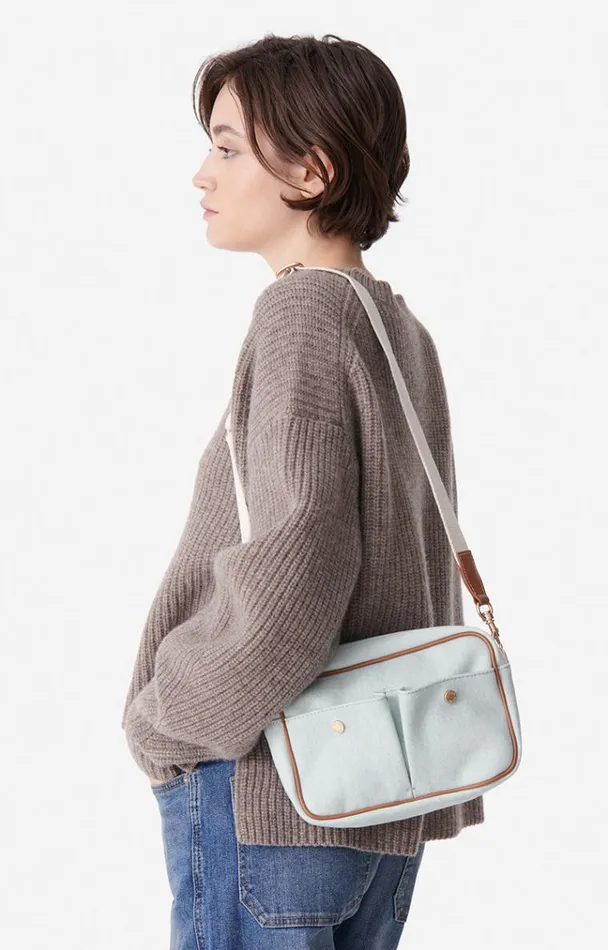 Vanessa Bruno Crossbody Bags Women Camera Bag Glacier Vanessa Bruno Crossbody Bags Women Camera Bag Glacier