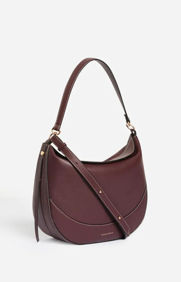 Vanessa Bruno Crossbody Bags Women Daily Bag Bordeaux Vanessa Bruno Crossbody Bags Women Daily Bag Bordeaux