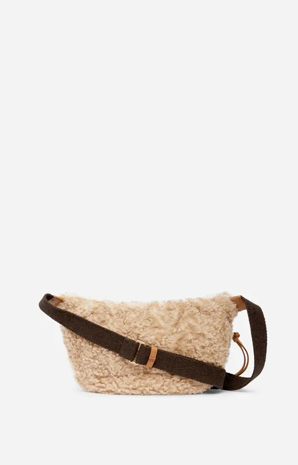 Vanessa Bruno Crossbody Bags Women Faux Fur Bum Bag Vanessa Bruno Crossbody Bags Women Faux Fur Bum Bag