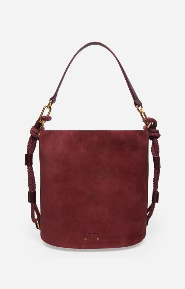 Vanessa Bruno Crossbody Bags Women Holly Bucket Bag Lie De Vin