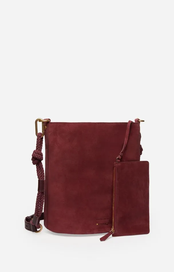 Vanessa Bruno Crossbody Bags Women Holly Bucket Bag Lie De Vin Vanessa Bruno Crossbody Bags Women Holly Bucket Bag Lie De Vin