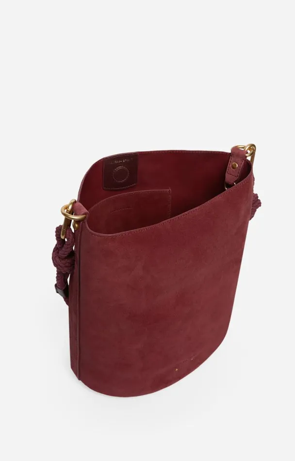 Vanessa Bruno Crossbody Bags Women Holly Bucket Bag Lie De Vin Vanessa Bruno Crossbody Bags Women Holly Bucket Bag Lie De Vin