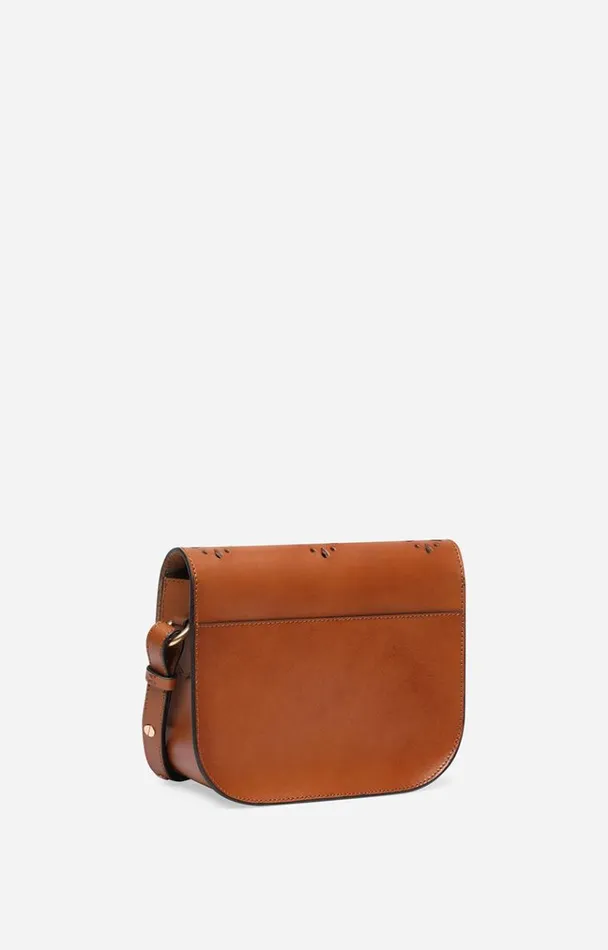 Vanessa Bruno Crossbody Bags Women Holly Messenger Bag Cognac