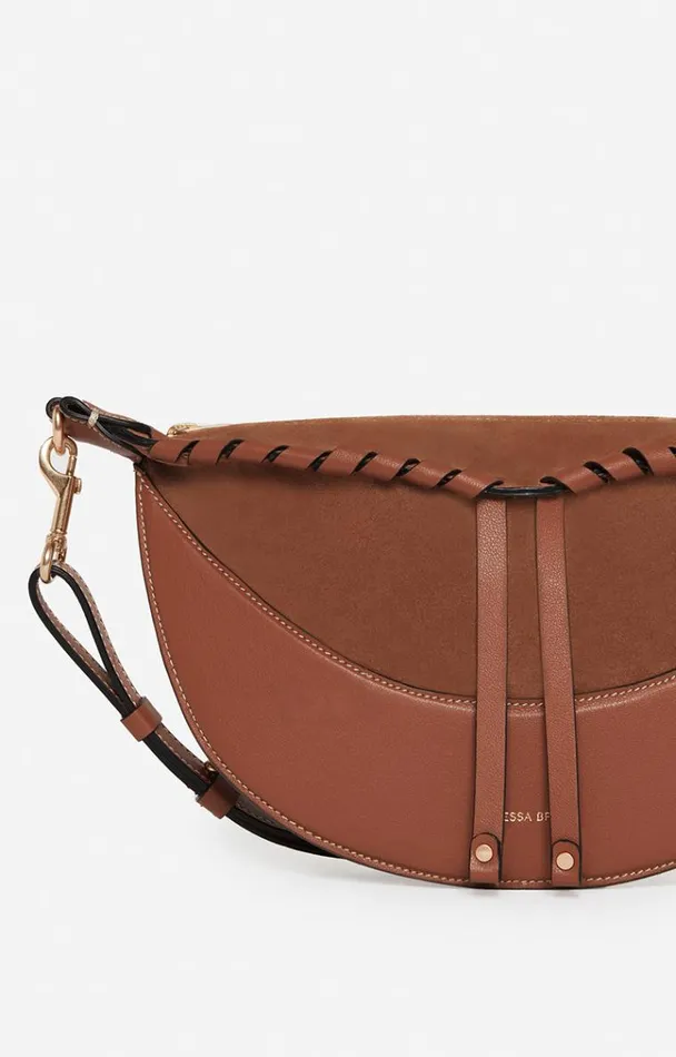 Vanessa Bruno Crossbody Bags Women Lou Bum Bag Biscuit Vanessa Bruno Crossbody Bags Women Lou Bum Bag Biscuit