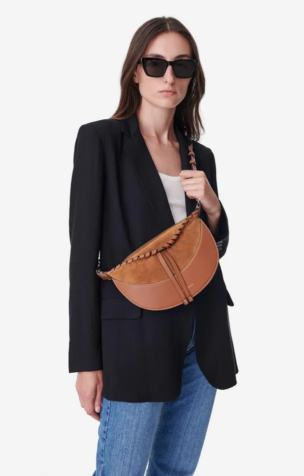 Vanessa Bruno Crossbody Bags Women Lou Bum Bag Biscuit Vanessa Bruno Crossbody Bags Women Lou Bum Bag Biscuit