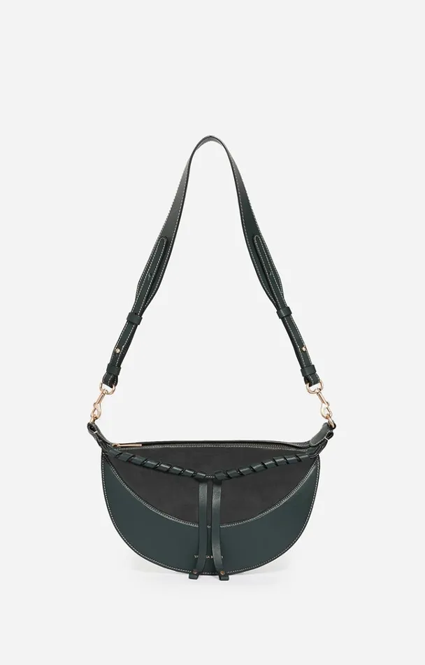 Vanessa Bruno Crossbody Bags Women Lou Bum Bag Vert Sapin