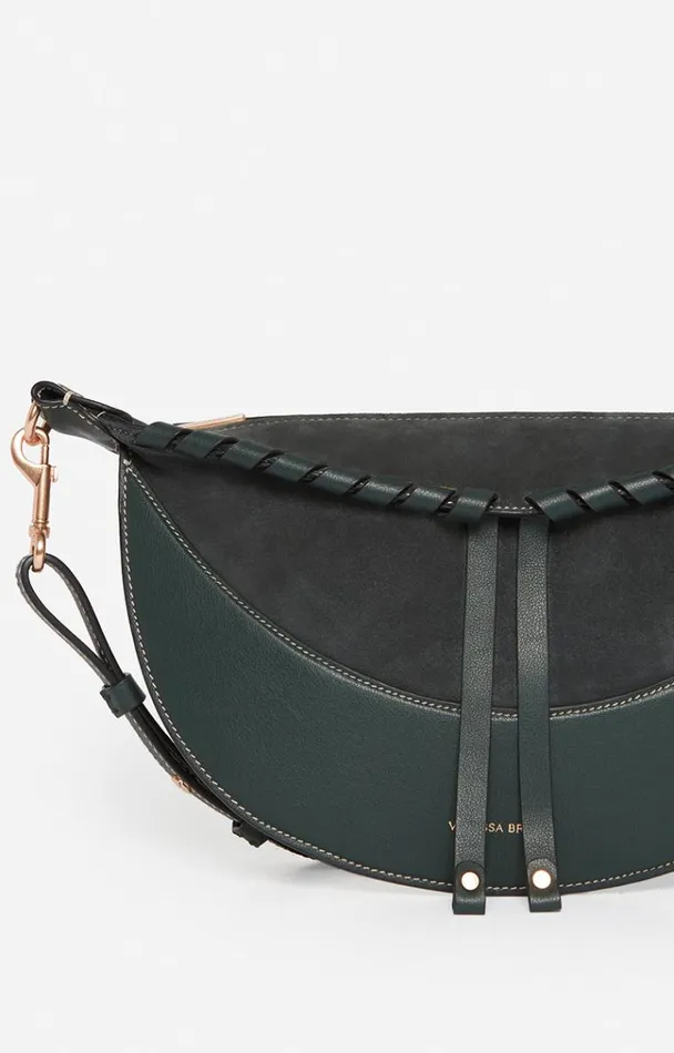 Vanessa Bruno Crossbody Bags Women Lou Bum Bag Vert Sapin Vanessa Bruno Crossbody Bags Women Lou Bum Bag Vert Sapin