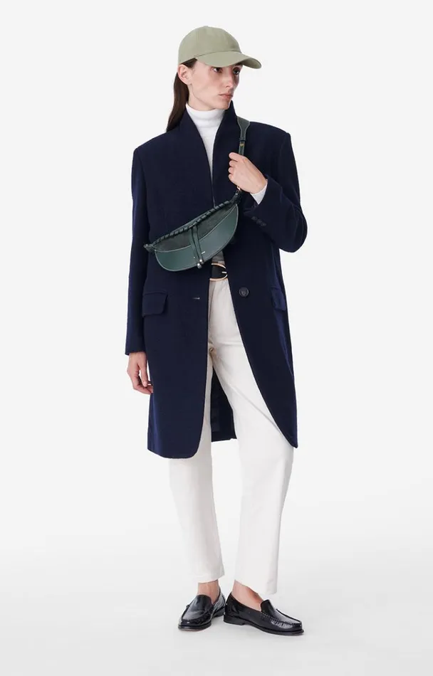 Vanessa Bruno Crossbody Bags Women Lou Bum Bag Vert Sapin Vanessa Bruno Crossbody Bags Women Lou Bum Bag Vert Sapin