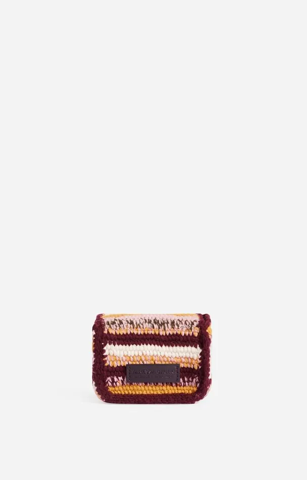 Vanessa Bruno Crossbody Bags Women Mini Moon Wool Belt Bag Multicojaune Vanessa Bruno Crossbody Bags Women Mini Moon Wool Belt Bag Multicojaune