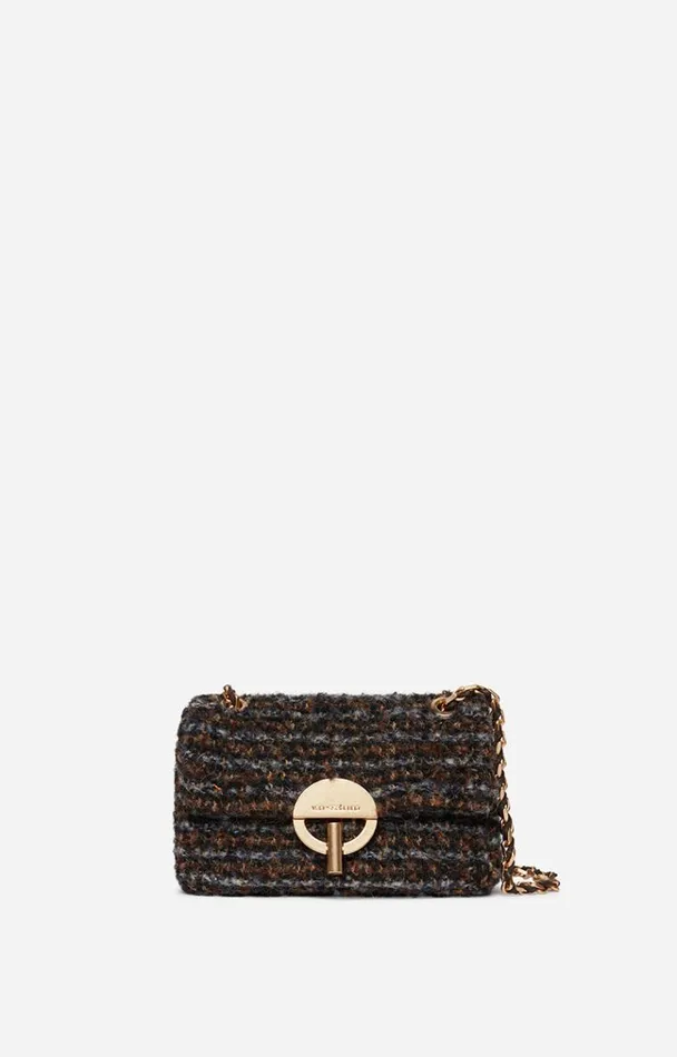 Vanessa Bruno Crossbody Bags Women Nano Moon Bag In Tweed Multicolore