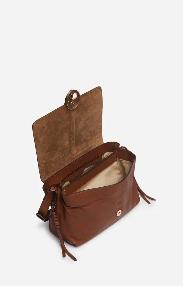 Vanessa Bruno Crossbody Bags Women Othilia Shoulder Bag Havane