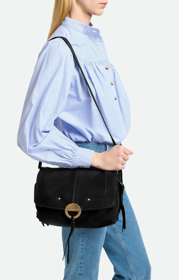 Vanessa Bruno Crossbody Bags Women Othilia Shoulder Bag Noir