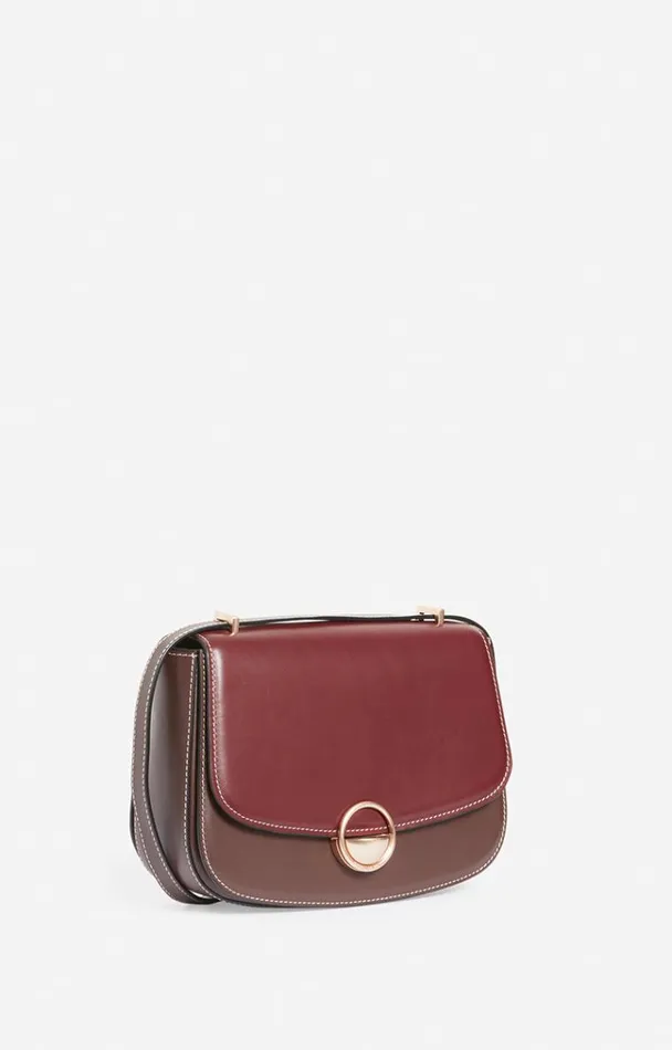 Vanessa Bruno Crossbody Bags Women Romy Flap Bag Bordeaux Vanessa Bruno Crossbody Bags Women Romy Flap Bag Bordeaux