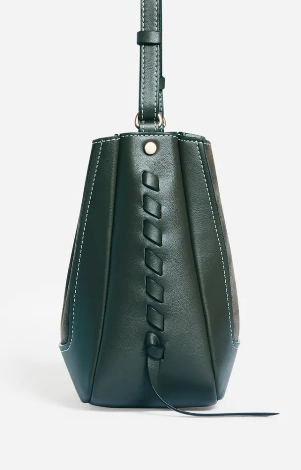 Vanessa Bruno Crossbody Bags Women Small Lou Bag Vert Sapin Vanessa Bruno Crossbody Bags Women Small Lou Bag Vert Sapin