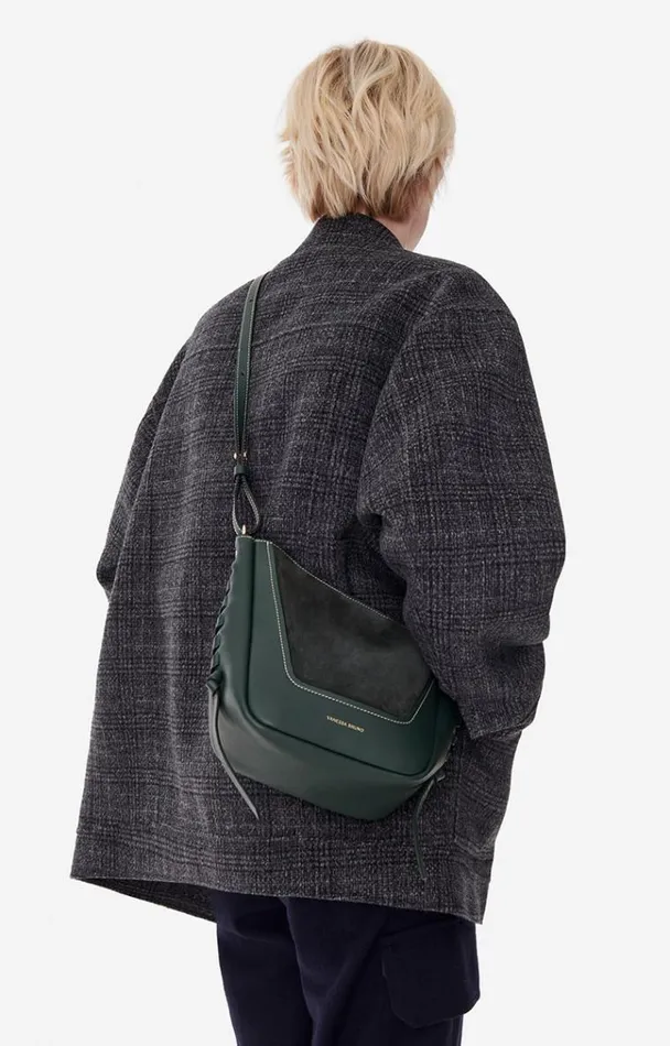 Vanessa Bruno Crossbody Bags Women Small Lou Bag Vert Sapin Vanessa Bruno Crossbody Bags Women Small Lou Bag Vert Sapin