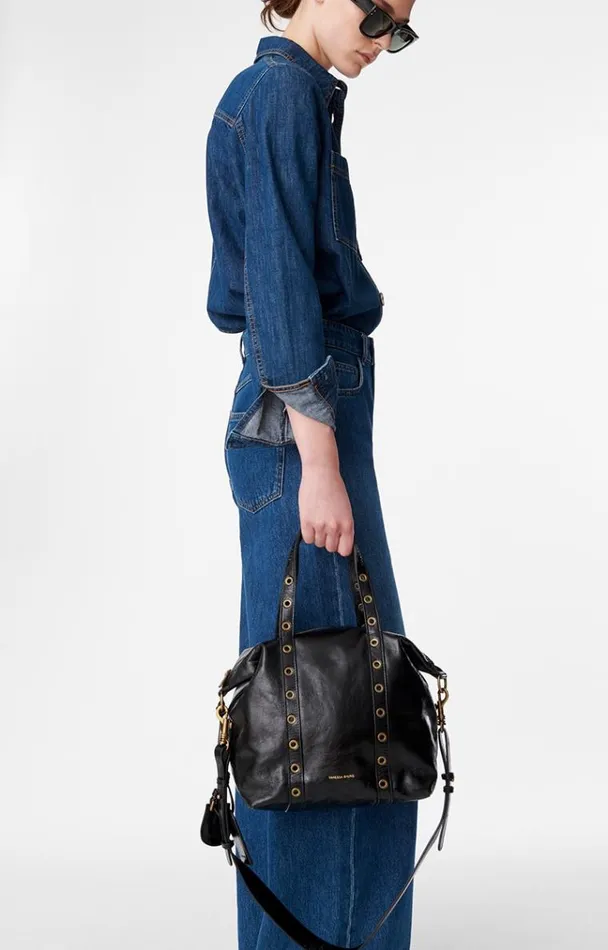 Vanessa Bruno Crossbody Bags Women Small Zippy Bag Noir Vanessa Bruno Crossbody Bags Women Small Zippy Bag Noir