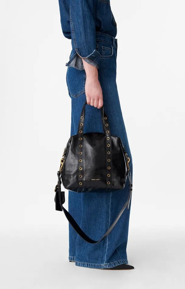 Vanessa Bruno Crossbody Bags Women Small Zippy Bag Noir Vanessa Bruno Crossbody Bags Women Small Zippy Bag Noir