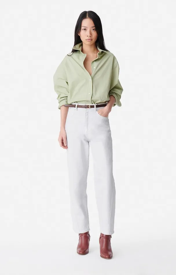Vanessa Bruno Denim Women Caleb Jeans Aqua
