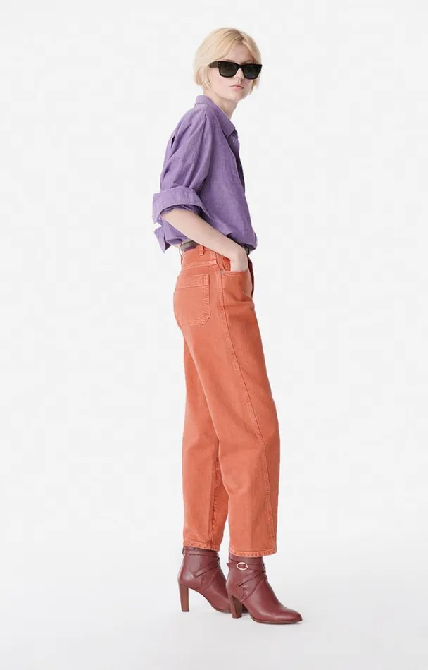 Vanessa Bruno Denim Women Caleb Jeans Terracotta Vanessa Bruno Denim Women Caleb Jeans Terracotta